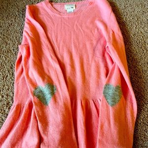 Crewcuts Heart Sweater Size 16